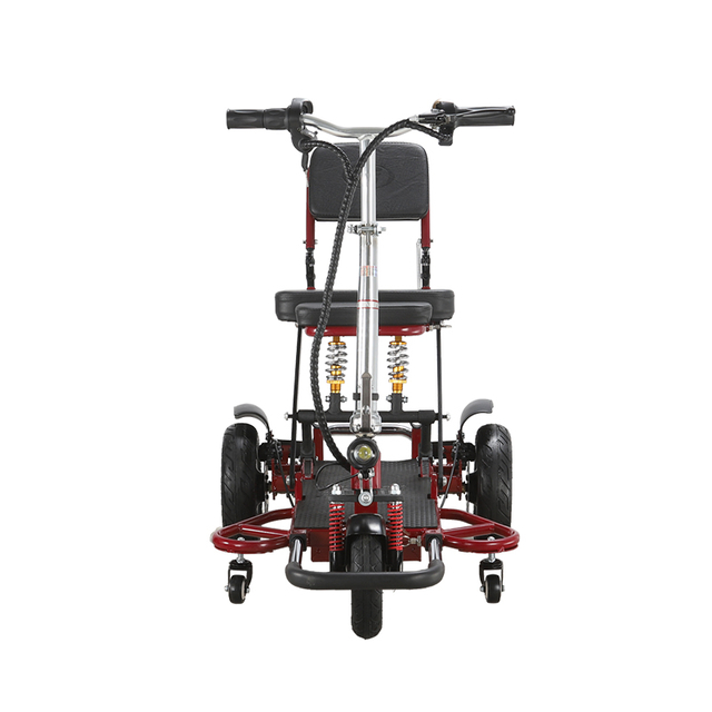 DDT076 3륜 접이식 강철 전기 이동성 스쿠터 